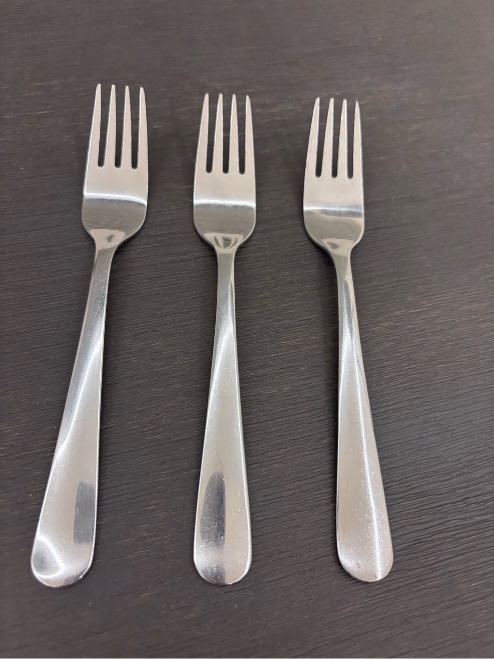Lot 3 IKEA DRAGON Stainless Steel Salad Appetizer Forks Flatware Replacement
